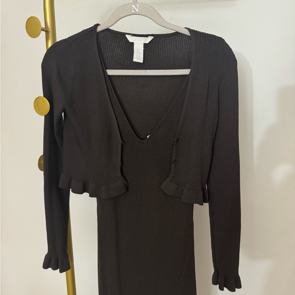 H&M high quality brown set